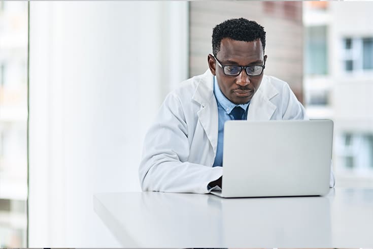 Doctor With Laptop